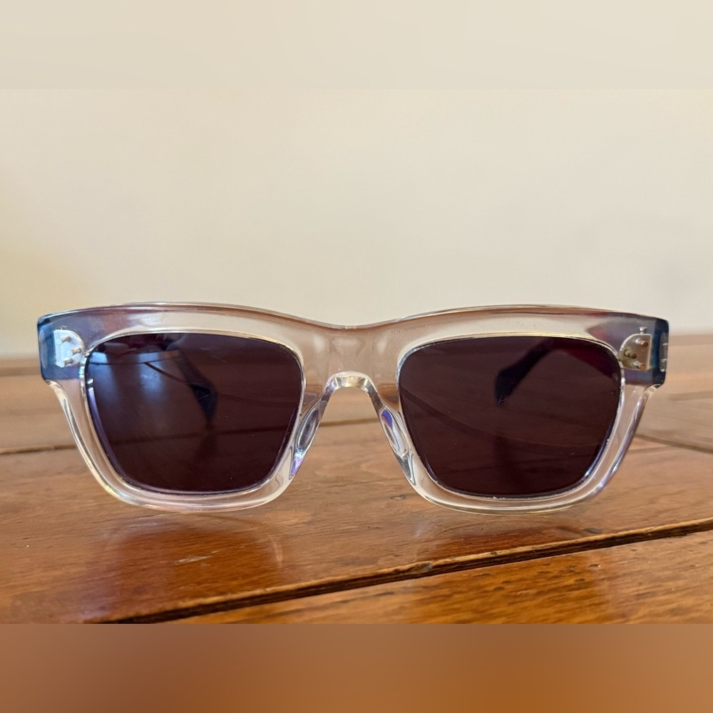 Celine | D-Frame Clear Acetate Sunglasses